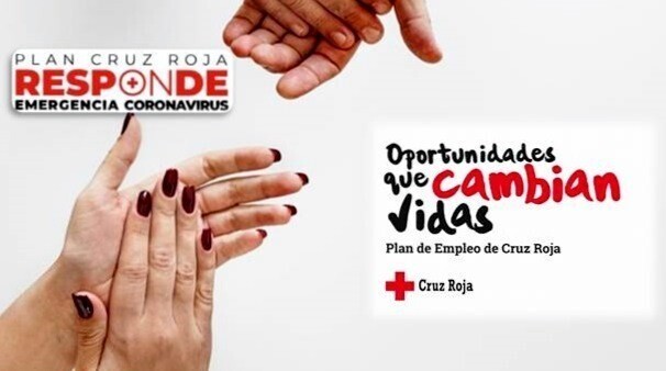 personas reciben apoyo del Plan de Empleo de Cruz Roja tras la declaración del Estado de